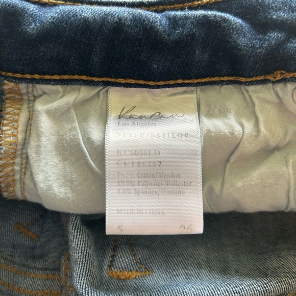 KanCan Skinny Distressed Women’s Jeans - Dark Wash - Sz 5/26 - Picture 11 of 12